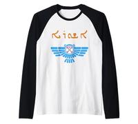 Bandera asiria Ashur, Emblema de Ashur, Siria Suryoyo, Siria, Irak Camiseta Manga Raglan
