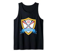 Bandera asiria Ashur, Emblema de Ashur, Siria Suryoyo, Siria, Irak Camiseta sin Mangas