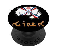 Bandera asiria Ashur, Emblema de Ashur, Siria Suryoyo, Siria, Irak PopSockets PopGrip Adhesivo