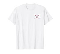 Bandera asiria Orgullo caldeo siríaco arameo Camiseta gráfica económica, Hombre, Blanco, L