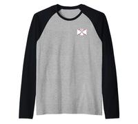 Bandera asiria Orgullo caldeo siríaco arameo Camiseta Manga Raglan