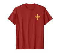 BANDERA ASTURIAS ESPAÑA OVIEDO GIJON VICTORIA CRUZ Camiseta
