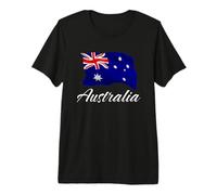 Bandera Australiana de Australia Hombres Mujeres Niños Aussie Camiseta Premium