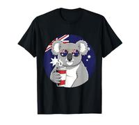Bandera Australiana del Oso Koala de Australia Camiseta