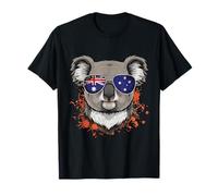 Bandera Australiana del Oso Koala de Australia Camiseta
