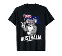 Bandera Australiana del Oso Koala de Australia Camiseta