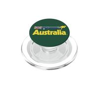 Bandera Australiana Retro Australiana bajo Amarillo Australiano PopSockets PopGrip para MagSafe