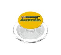 Bandera Australiana Retro Australiana bajo Amarillo Australiano PopSockets PopGrip para MagSafe