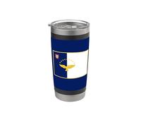 Bandera Azores Vaso térmico de acero inoxidable de doble pared
