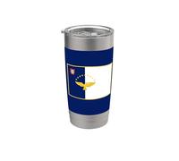 Bandera Azores Vaso térmico de acero inoxidable de doble pared