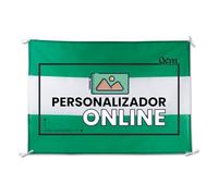 Bandera Balcón 100x70 cm Personalizada (Andalucía)
