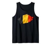 Bandera Belga del Orgullo Nacional patriótico de Bélgica Camiseta sin Mangas
