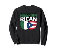 Bandera Boricua Boricua de Nigeria Puerto Rico de Nigeria Sudadera