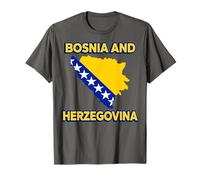 Bandera bosnia y herzegovina para hombres, mujeres y niños bosnios Camiseta
