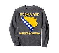 Bandera Bosnia y Herzegovina para Hombres, Mujeres y niños bosnios Sudadera