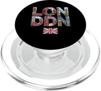 Bandera británica de Londres, Reino Unido, Inglaterra, Gran PopSockets PopGrip para MagSafe