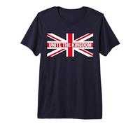 Bandera británica de Reino Unido Union Jack Unite The Kingdom Camiseta Premium