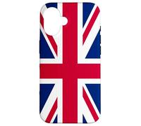 Bandera británica del Reino Unido de Gran Bretaña Carcasa para iPhone 16