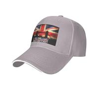 Bandera Británica Union Jack Puente De Londres Gorra Dad Transpirable Gorra Running Casuales Running Gorros para Deportes Senderismo Mujer
