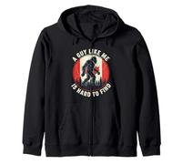 Bandera Canadiense Bigfoot Un Chico como yo es difícil de aletar Sudadera con Capucha
