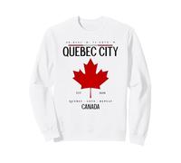 Bandera Canadiense del Recuerdo del Viaje de la Ciudad de Sudadera