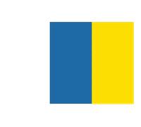 Bandera canarias 0,30x0,20
