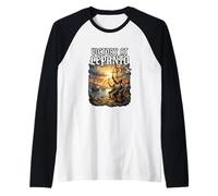 Bandera católica de Batalla de Lepanto 1571 Crusader Camiseta Manga Raglan