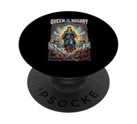 Bandera católica de Batalla de Lepanto 1571 Crusader PopSockets PopGrip Adhesivo