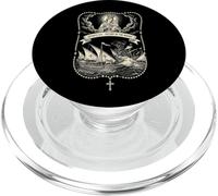 Bandera católica de Batalla de Lepanto 1571 Crusader PopSockets PopGrip para MagSafe