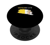 Bandera Ciudad del Vatican PopSockets PopGrip Adhesivo