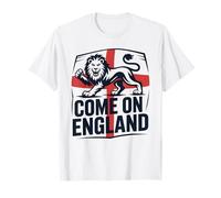 Bandera clásica con el Eslogan del país «Cheer Til I Die Come on England» Camiseta