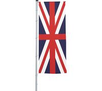 Bandera con pluma/bandera del país Mannus, formato 1,2 x 3 m