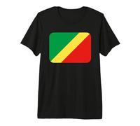 Bandera Congo Brazzaville Camiseta Premium