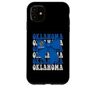 Bandera Coquette Bow del Estado de Oklahoma, EE. UU. Carcasa para iPhone 11
