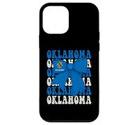 Bandera Coquette Bow del Estado de Oklahoma, EE. UU. Carcasa para iPhone 12 Mini