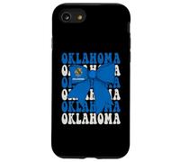 Bandera Coquette Bow del Estado de Oklahoma, EE. UU. Carcasa para iPhone SE (2020) / 7/8