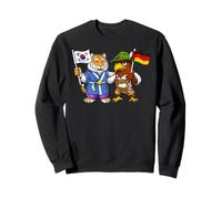 Bandera Corea del Sur Alemania Raíces Coreano-Alemanas Sudadera