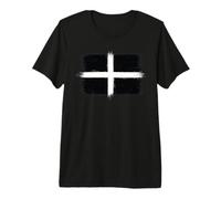 Bandera Cornualles Vintage de Cornwall Expat y Proud Cornish Camiseta Premium