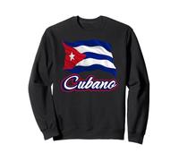 Bandera Cubana de Cuba Hombres Niños Patriótico Cubano Sudadera