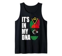 Bandera de ADN de Vanuatuan y Libia Camiseta sin Mangas