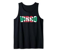 Bandera de ADN del Patrimonio del horóscopo de Virgo Burundi Camiseta sin Mangas