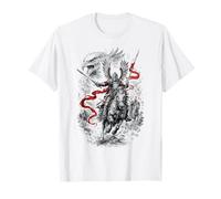 Bandera de águila húsar polaca Guerrero Polaco Arte patriótico Camiseta