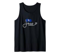Bandera de Alberta Gratis - Albertan Freedom Word Art Camiseta sin Mangas