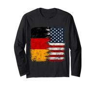 Bandera de Alemania, Estados Unidos, raíces alemanas Manga Larga