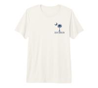 Bandera DE ÁRBOL DE Palmetto DE Carolina del Sur SC Cresent Moon Camiseta Premium