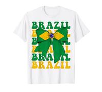 Bandera de Arco de Coqueta del Orgullo brasileño de Brasil Camiseta