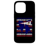 Bandera de Arco de Coqueta del Orgullo de Samoa Americana de Samoa Americana Carcasa para iPhone 14 Pro MAX