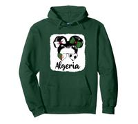 Bandera de Argelia Niñas argelinos Orgullosos Sudadera con Capucha