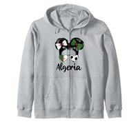 Bandera de Argelia Niñas argelinos Orgullosos Sudadera con Capucha
