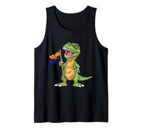 Bandera de Arizona Lover Kids Dinosaur Lover USA Arizona Camiseta sin Mangas